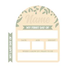 First/Last Day Sign
