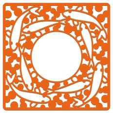 Fish Aperture Frame Border
