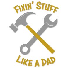Fixin' Stuff Like a Dad, Hammer and Wrench Design