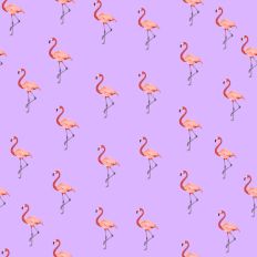 Flamingo pattern paper lilac background