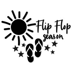 Flip Flop Season, Summer Sun