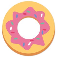 Floating Around Donut, Pool Float Water Beach Toy