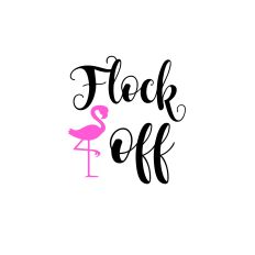 flock off SVG cutting design