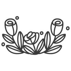 Cute Floral Border 