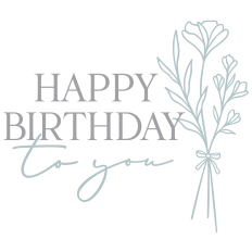 Happy Birthday To You