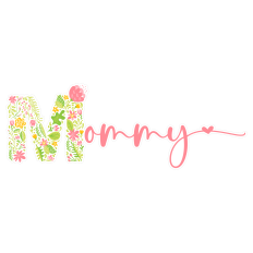 Floral Mommy – Print & Cut Sticker Design