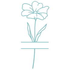 Flower Split Border