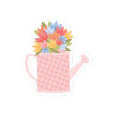 Floral Watering Can