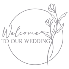Welcome To Our Wedding