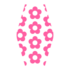 Flower Motel Keychain SVG | Motel Keychain Design