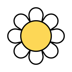 Flower SVG | Daisy SVG | Flower Clipart | Spring SVG