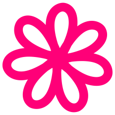Flower Bloom Outline