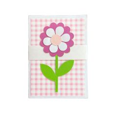 3D Pop-Up Gift Card Holder with Spring Flower - Die Cut File