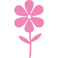 pink flower spring decor