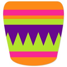Colorful and Festive Flower Pot