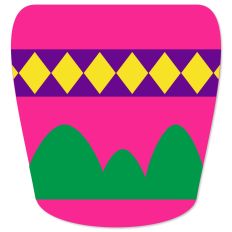 Colorful Desert Inspired Flower Pot