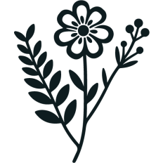 simple spring flower