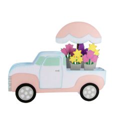 Flower Umbrella Truck Box Card