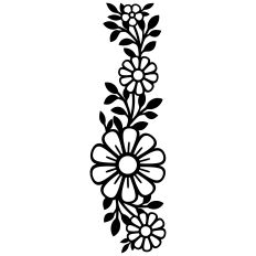 Flowers border