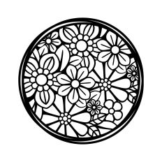 Flowers porch decoration