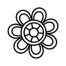 Simple flower