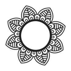 Flower frame