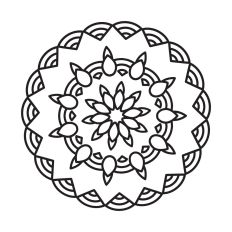 Simple mandala