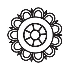 Intricate flower