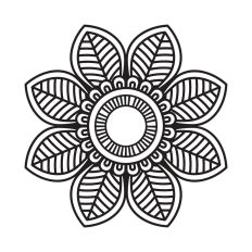 Intricate flower