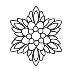 Stylized flower