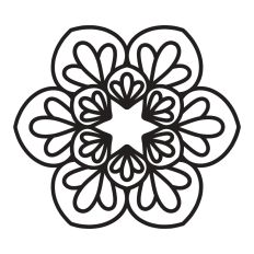 Flower mandala