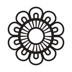Stylized flower