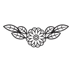Floral border