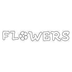 Flower Text