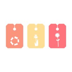 Flowers and Bugs Bag Clips 13