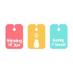 Flowers and Bugs Bag Clips 17