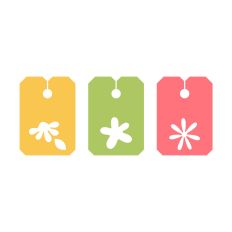 Flowers and Bugs Bag Clips 2