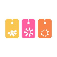 Flowers and Bugs Bag Clips 3
