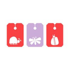 Flowers and Bugs Bag Clips 5
