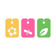 Flowers and Bugs Bag Clips 7
