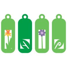 Flowers and Bugs Tags 8