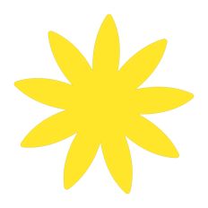 9-Pointed Starburst SVG Design