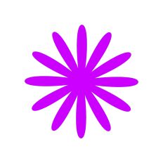 Flower Filaments SVG Design