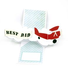 Flying By Twist and Pop Card