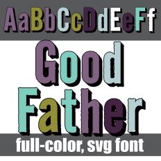 Good Father Color Font