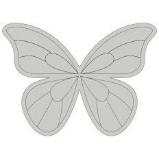 Line Butterfly