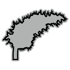 Line Leaning Tree