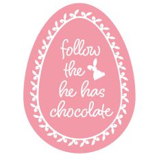 FOLLOW THE BUNNY HE HAS THE CHOCOLATE – RABEA BILZ