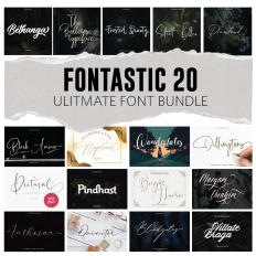 Fontastic 20: Ultimate Font Bundle