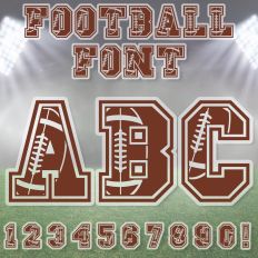 Football Font